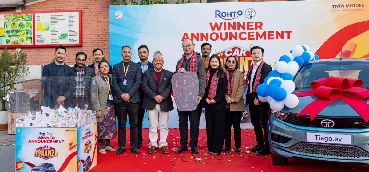 रोहोटो मेन्थोलाटम नेपालको ‘कार बोनान्जा’ अभियानको विजेता घोषणा