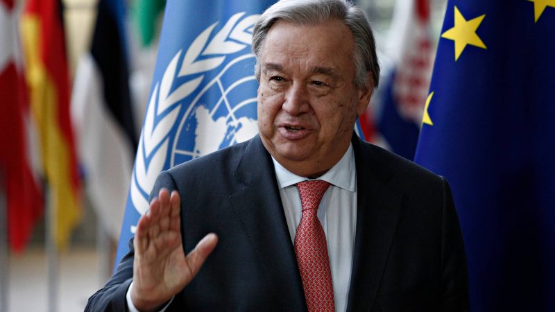 UN Secretary General Guterres stresses healing divisions