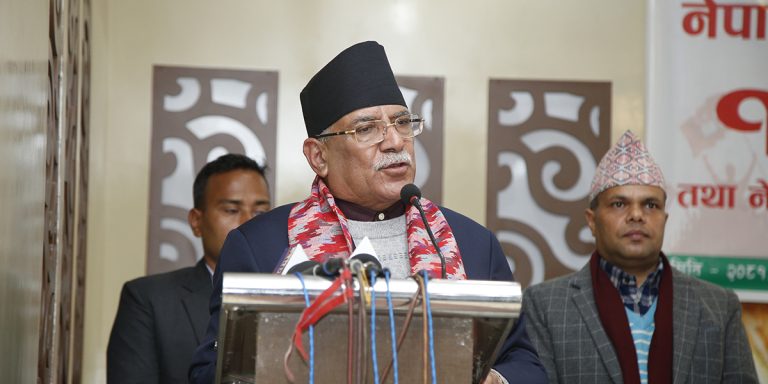 रबि लामिछाने माथी प्रहरी हिरासतमा प्रतिशोधपुर्ण ब्यावहारः प्रचण्ड