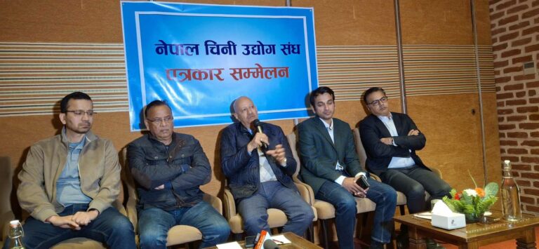 उद्योगी भने, बजारमा चिनीे तस्करी हुँदा स्वदेशी उद्योगले किसानलाई भुक्तानी दिन नसक्ने अवस्था