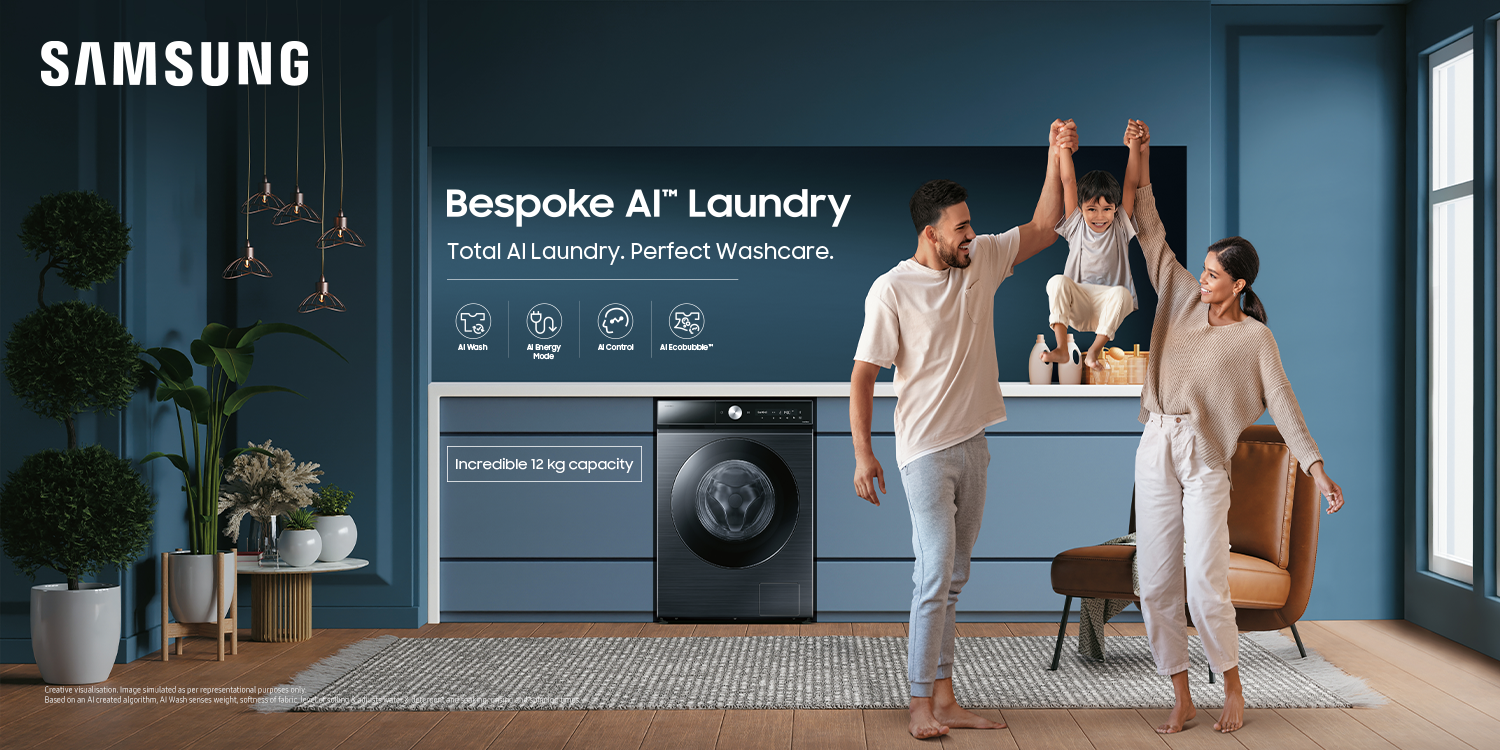 Samsung launches 2 new Large Capacity Bespoke AITM Washing Machines in Nepal