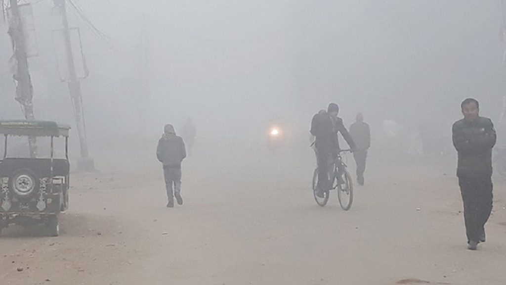 आजको मौसम : तराईका अधिकांश स्थानहरूमा हुस्सु तथा कुहिरो