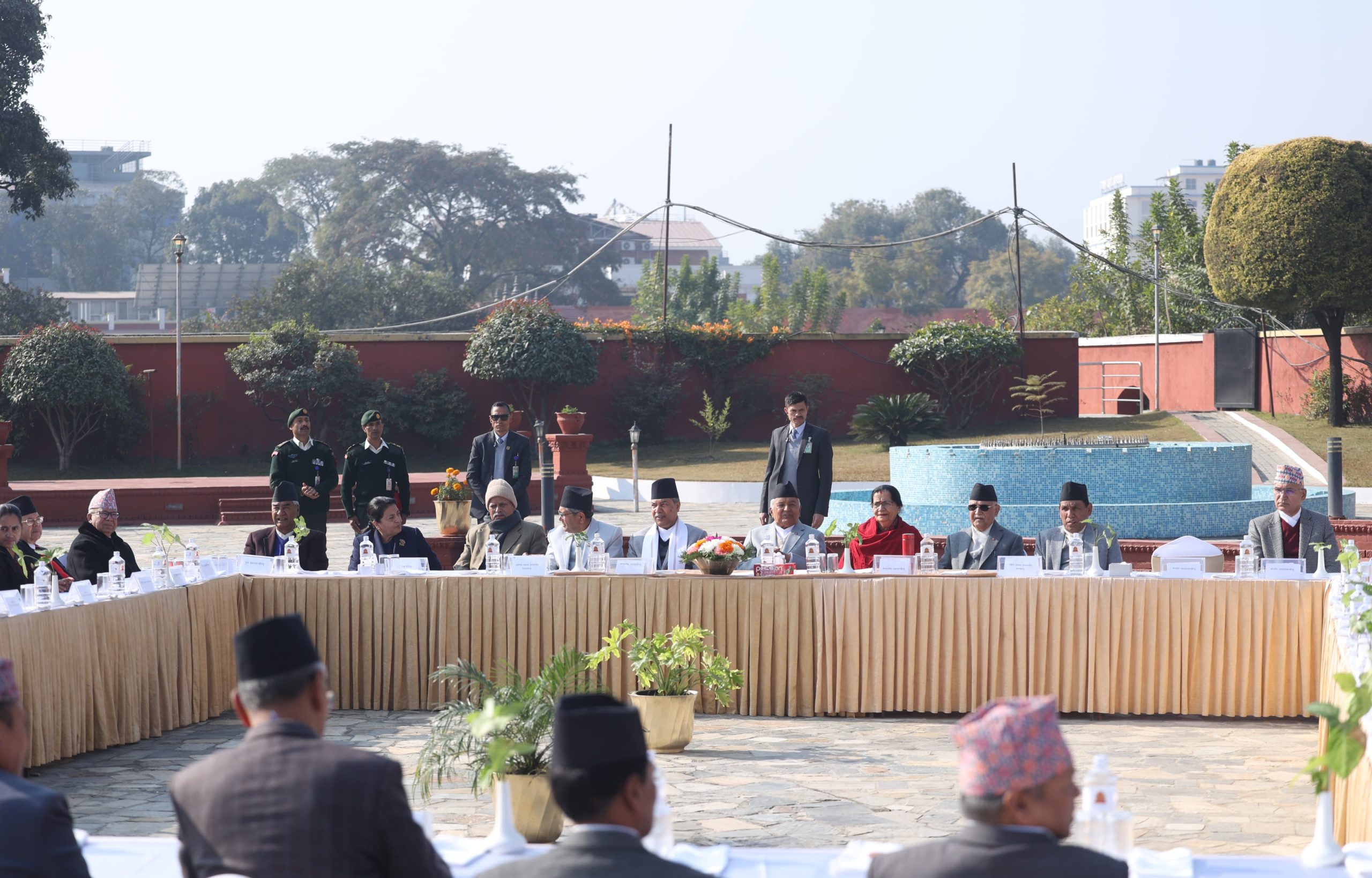 राष्ट्रपति निवासमा माघे संक्रान्ति