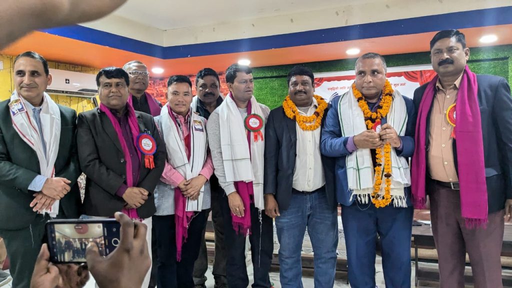 समाजवादी प्रेस संगठनका केन्द्रीय सचिवालय सदस्य झा चौतारीमा प्रवेश