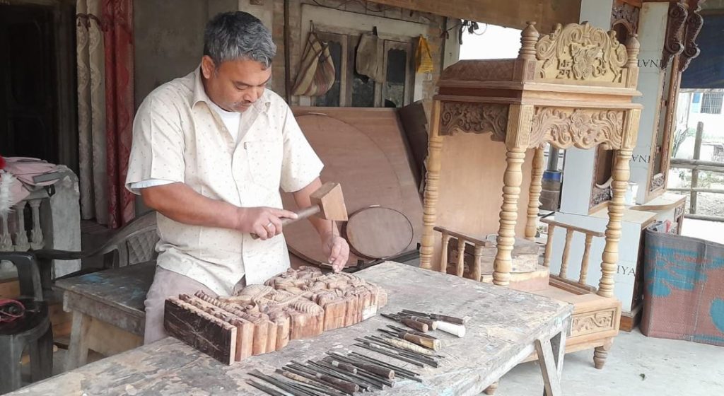 हस्तकलाको मूल्य नपाउँदा चिन्तित