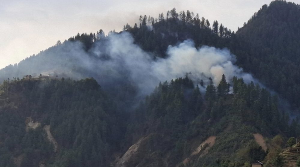 भोजपुरमा आगलागी हुँदा १७ घर, आठ पाली र १० गोठ नष्ट