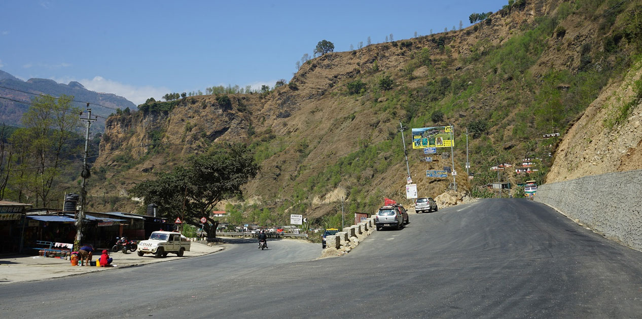 कालीगण्डकी कोरिडोर: कालीपुलमा सडक कालोपत्र