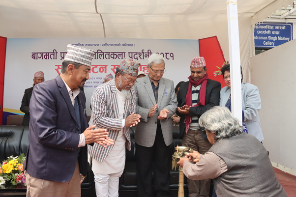 काठमाडौंमा बाग्मती प्रादेशिक ललितकला प्रदर्शनी, २०८१ सुरू