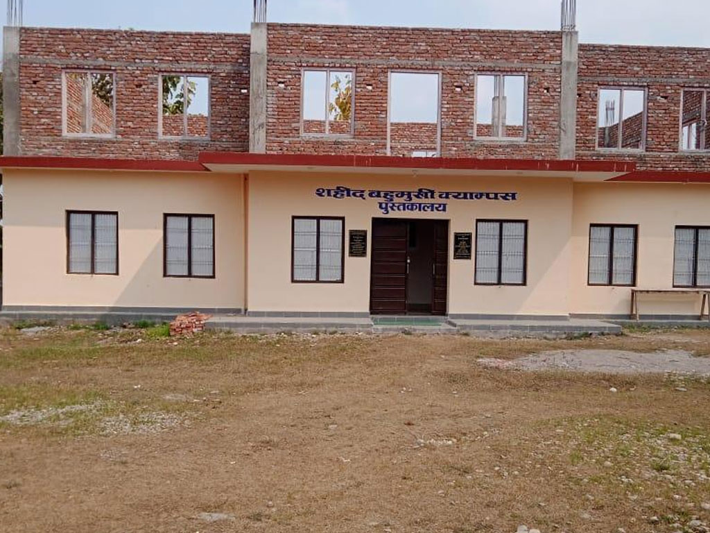 पाल्पामा शैक्षिक सभाहल निर्माण गरिँदै