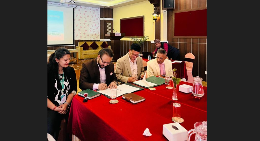 होटेल सारथी र सिटिजन्स क्यापिटल बिच प्राथमिक शेयर निश्कासनका लागि सम्झौता