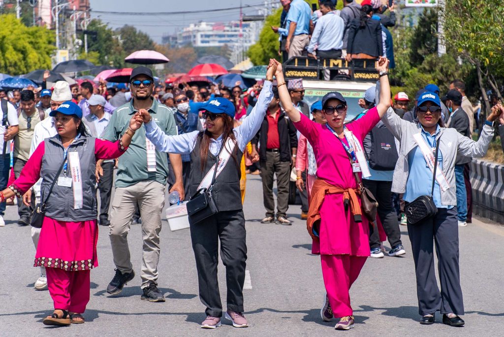 शिक्षकहरुको आन्दोलन आज पनि जारी