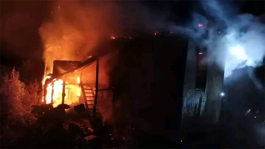 विद्युत् सर्ट भएर आगलागी, १३ लाखको क्षति