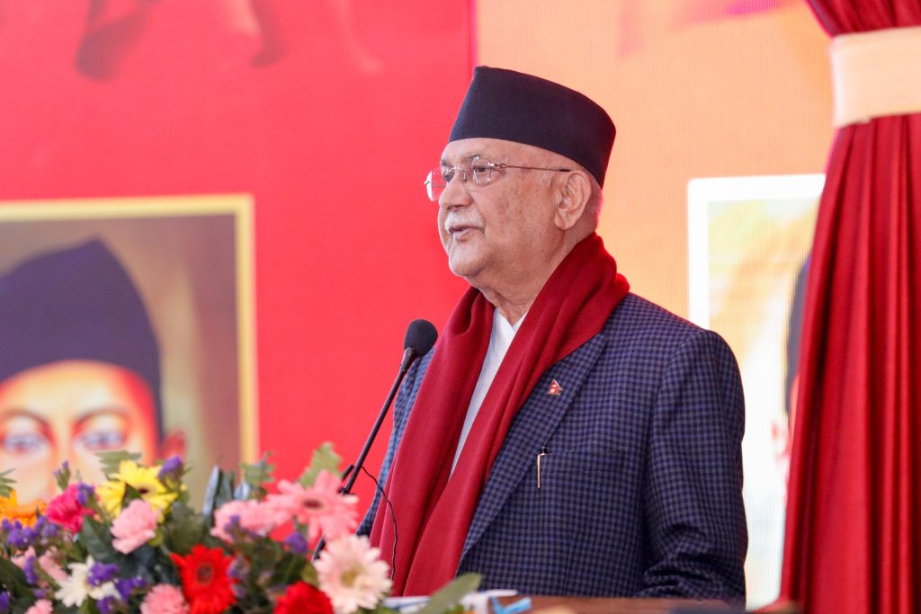 कसैलाई पनि बहुमत ल्याउन नदिने प्रणाली हामीसँग छ :प्रधानमन्त्री ओली