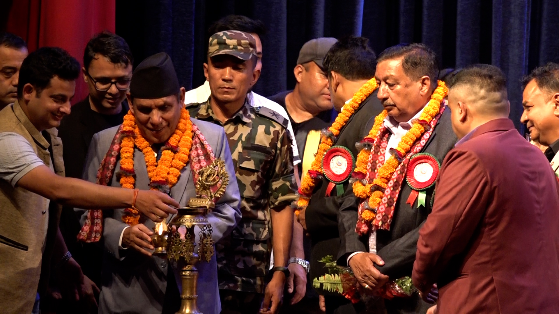 नेपालको मौलिक सांस्कृतिक सम्पदा, भेषभूषा, नृत्य, र संस्कार हामी सबैको परिचय हुन् : अध्यक्ष दाहाल
