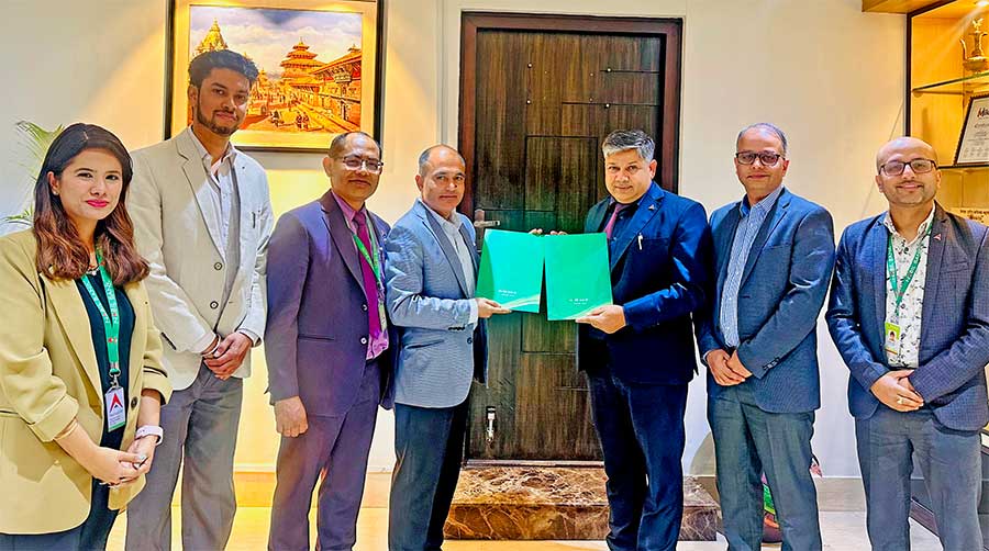 नबिल बैङ्क र अपोलो इन्फर्मेसन सेन्टरबीच समझदारी 