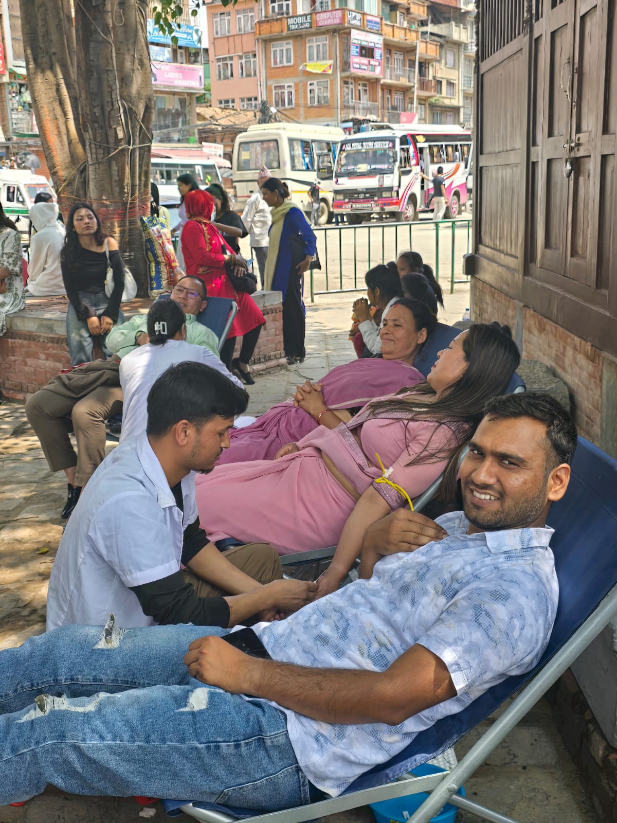 स्वास्थ्य शिविर तथा रक्तदान कार्यक्रममा २ सयको निस्शुल्क स्वास्थ्य परिक्षण