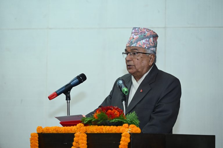 जनताको जीवनस्तरमा सुधार र मुलुकको समृद्धि संविधान र गणतन्त्रले राखेको अभिष्ट हो : राष्ट्रपति पौडेल