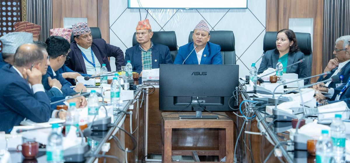 प्राकृतिक प्रकोपबाट हुने क्षति न्यूनीकरणका लागि चीनसँग समन्वय आवश्यकः मन्त्री खड्का