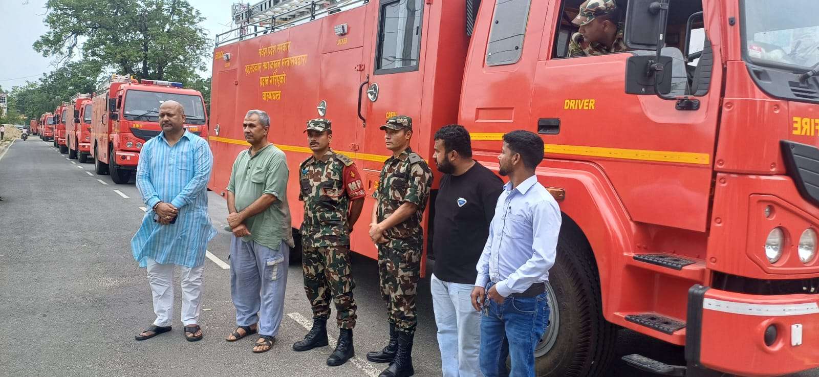 वीरगञ्जमा पानीको आपूर्ति गर्न मधेश प्रदेश सरकारद्वारा वारुणयन्त्र र ट्याङ्कर परिचालन