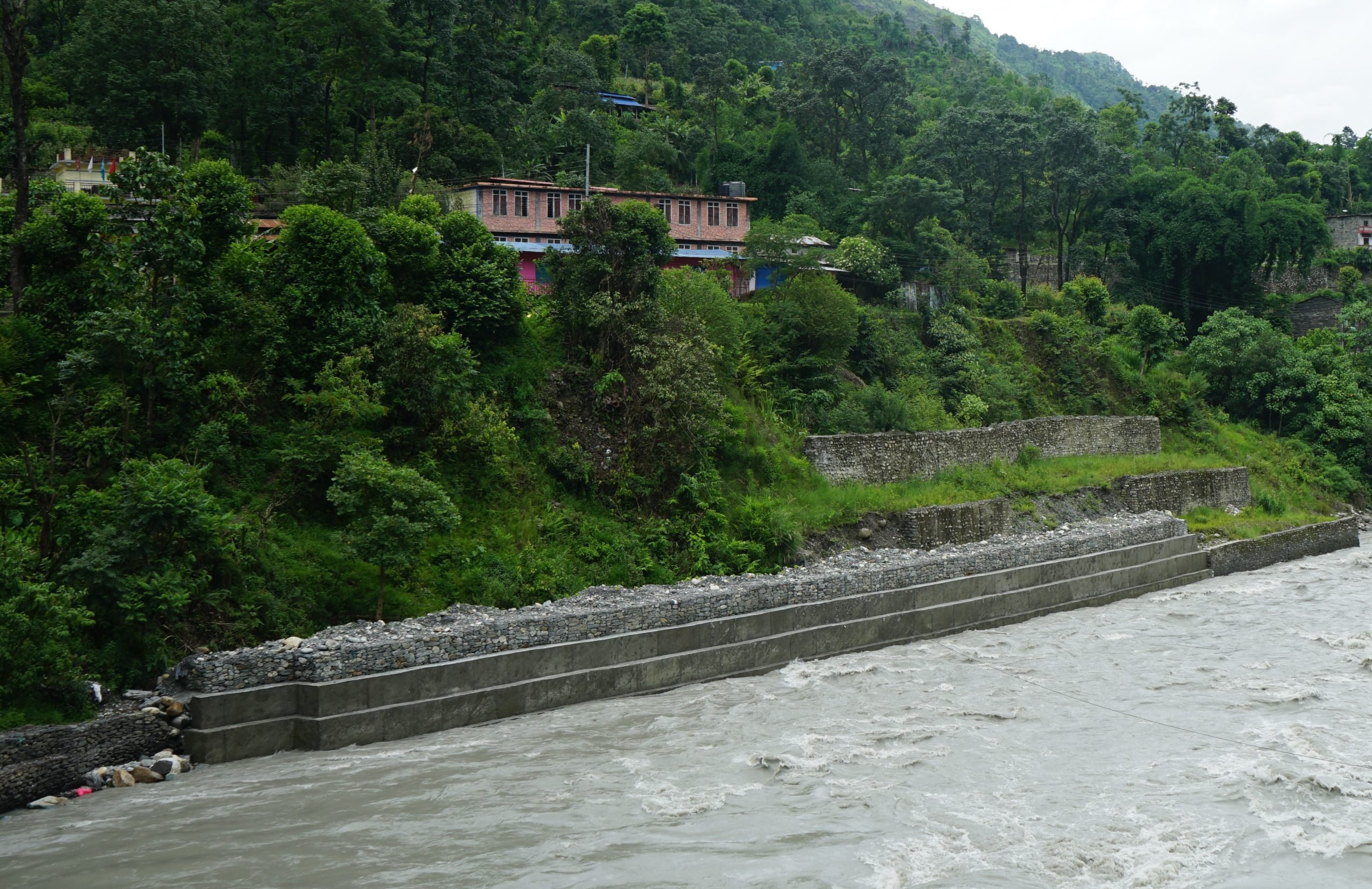 तीन करोडको लागतमा नदी नियन्त्रण योजना सम्पन्न