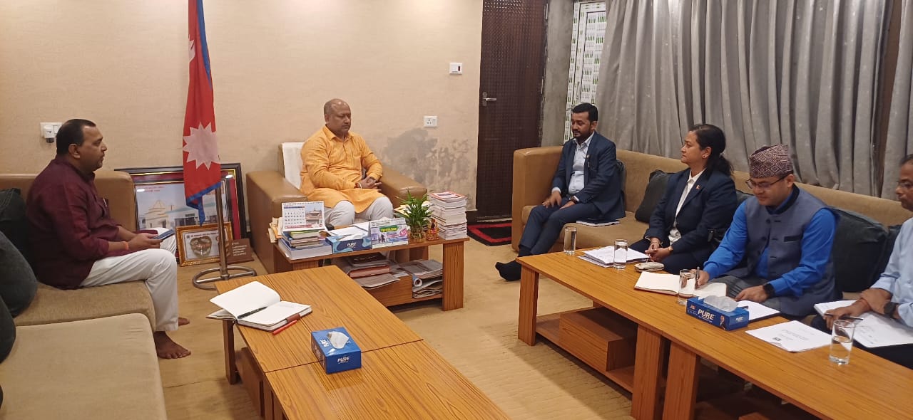 मुख्यमन्त्री सिंह र खानेपानी मन्त्री प्रदीप यादवबीच भेटवार्ता, खानेपानी समस्या समाधानको लागि अभियानकै रुपमा काम गर्ने सहमति