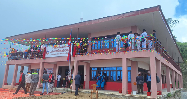  दुई करोड ३० लाख लागतमा प्रशासनिक भवन निर्माण सम्पन्न