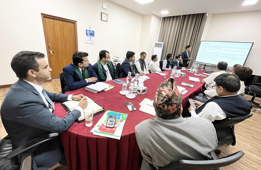नेपाल कृषि अनुसन्धान परिषद् र राष्ट्र बैंकका प्रतिनिधिबीच परामर्श
