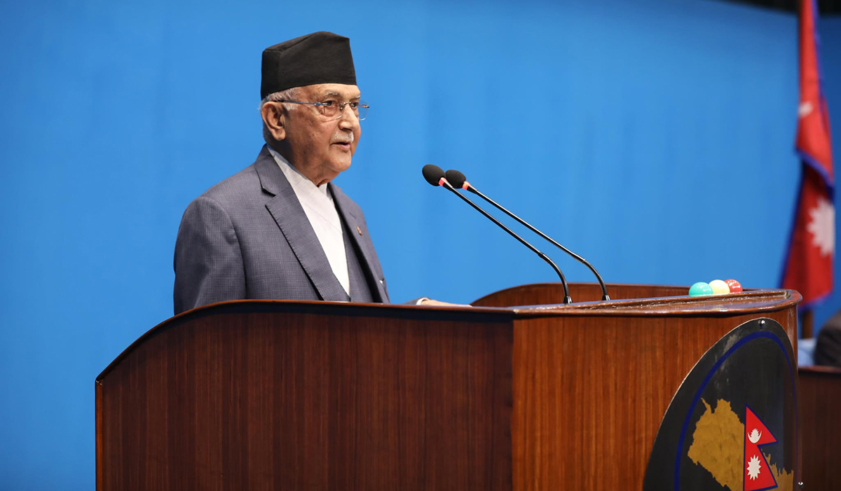 रवि लामिछानेमाथि राजनीतिक प्रतिशोध भएको भन्ने जबर्जस्त भाष्य बनाउन खोजिएको छ : प्रधानमन्त्री