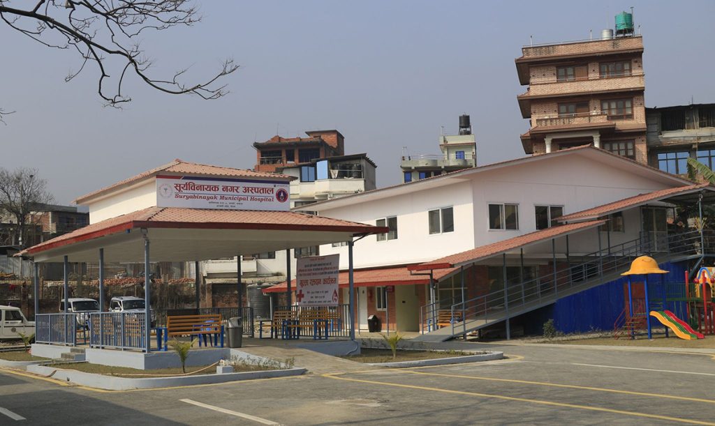 सूर्यविनायक नगर अस्पताल ५० शय्यामा विस्तार, ट्रमा सेन्टरका रुपमा विस्तार गर्ने योजना