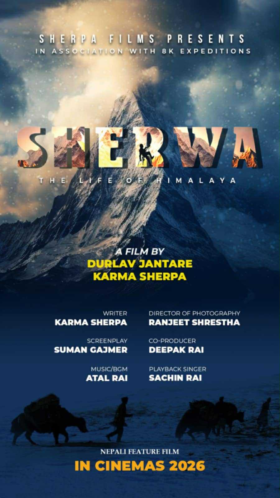 शेर्वा–द लाइफ अफ हिमालय’ अन्तर्राष्ट्रिय रूपमा प्रदर्शन हुने
