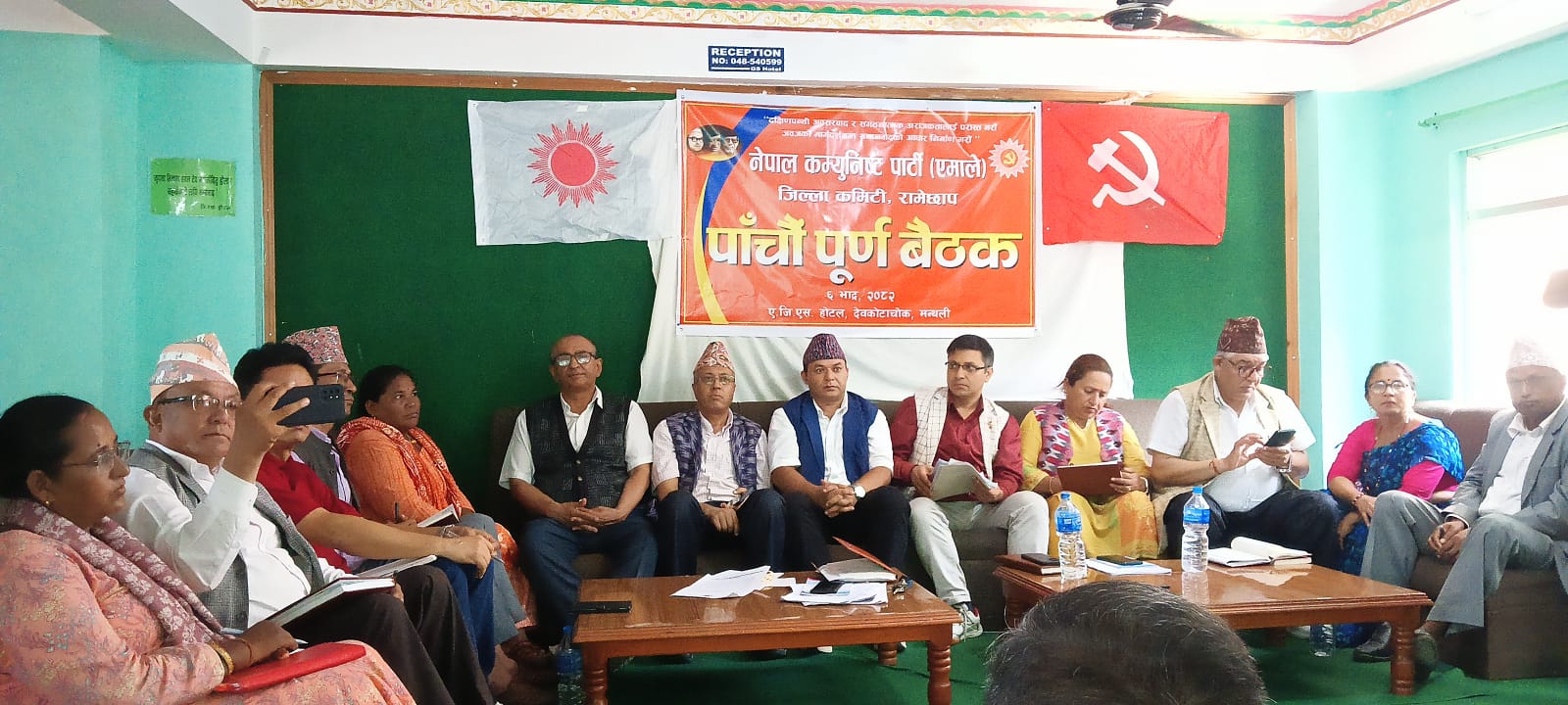एमाले पछाडि परेको भए हामी कान समातेर उठबस गर्छौं : डा.भट्टराई