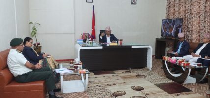 कोशी प्रदेशमा सुरक्षा र विपद् व्यवस्थापनबारे उच्चस्तरीय छलफल