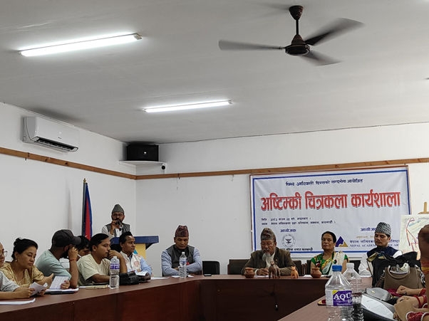 थारु अष्टिम्की चित्रकला कार्यशाला सम्पन्न