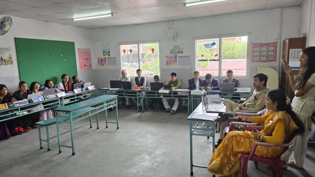 एभरेष्ट स्कुलमा नमुना संयुक्त राष्ट्रसंघ महासभा : विद्यार्थीमा अन्तर्राष्ट्रिय कूटनीतिक सीपको अभ्यास