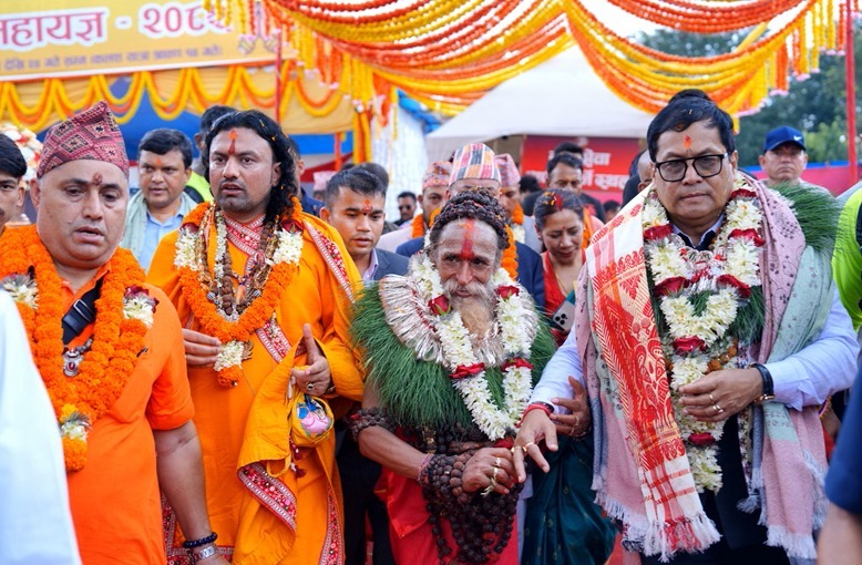 भारतीय मन्त्री सोनोवाल काठमाडौँमा