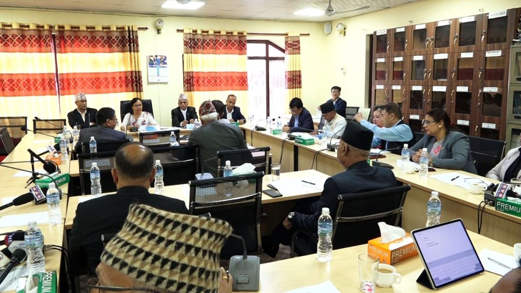 विधेयक निर्माणमा भएको त्रुटिप्रति सांसदहरुले गरे आत्मसमीक्षा