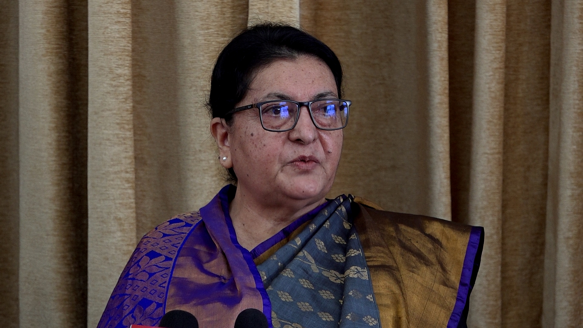 नेताहरू बाहिर धेरै बोल्ने आफ्नो पार्टीभित्र केही पनि गर्न नसक्ने प्रवृत्तिका छन् : विद्यादेवी भण्डारी  (भिडियो सहित)