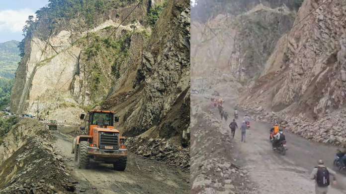 नारायणगढ–मुग्लिन सडकखण्डमा सहज रूपमा यातायात सञ्चालन