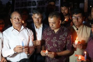 जेनजी आन्दोलनमा ज्यान गुमाएकाहरुको सम्झनामा रत्नपार्कमा दीप प्रज्वलन
