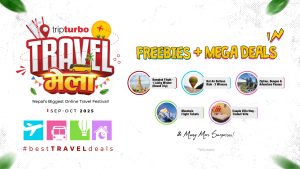 ट्रिप टर्बोले सुरु गर्यो ट्राभल मेला २०२५, नेपालको सबैभन्दा ठूलो ट्राभल महोत्सव