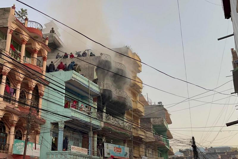 आगलागी तथा तोडफोड भएका दाङका सबै सरकारी कार्यालयमा सरसफाइ