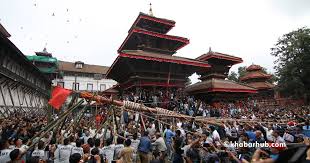 भक्तपुरमा इन्द्रजात्रा सुरु