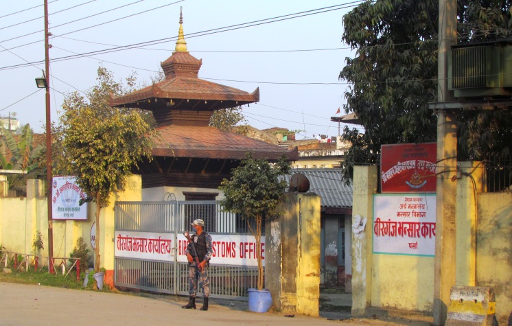 वीरगञ्ज नाकाबाट निर्यात बढ्यो