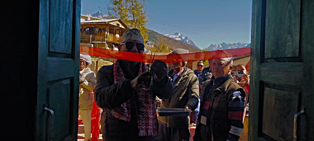 हुम्लामा आँखा उपचार केन्द्रको सुविधासम्पन्न भवन