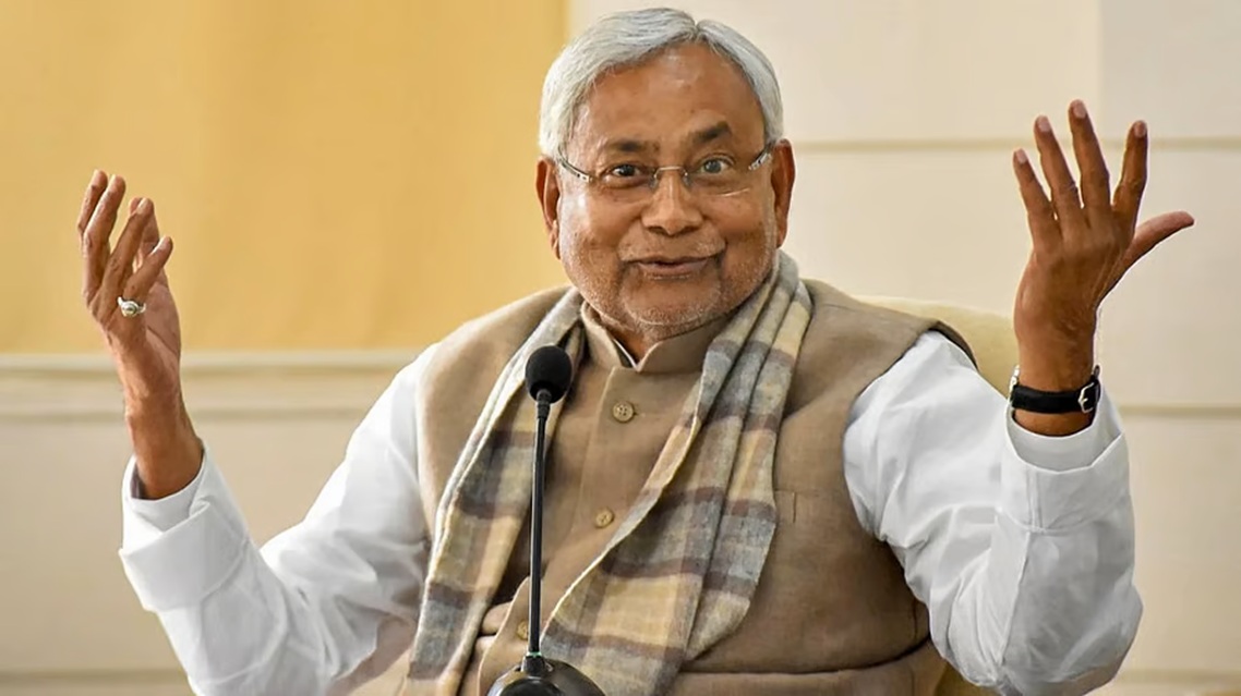 नितिश कुमारद्वारा रेकर्ड दशौँ पटक बिहारको मुख्यमन्त्री पदको शपथ ग्रहण