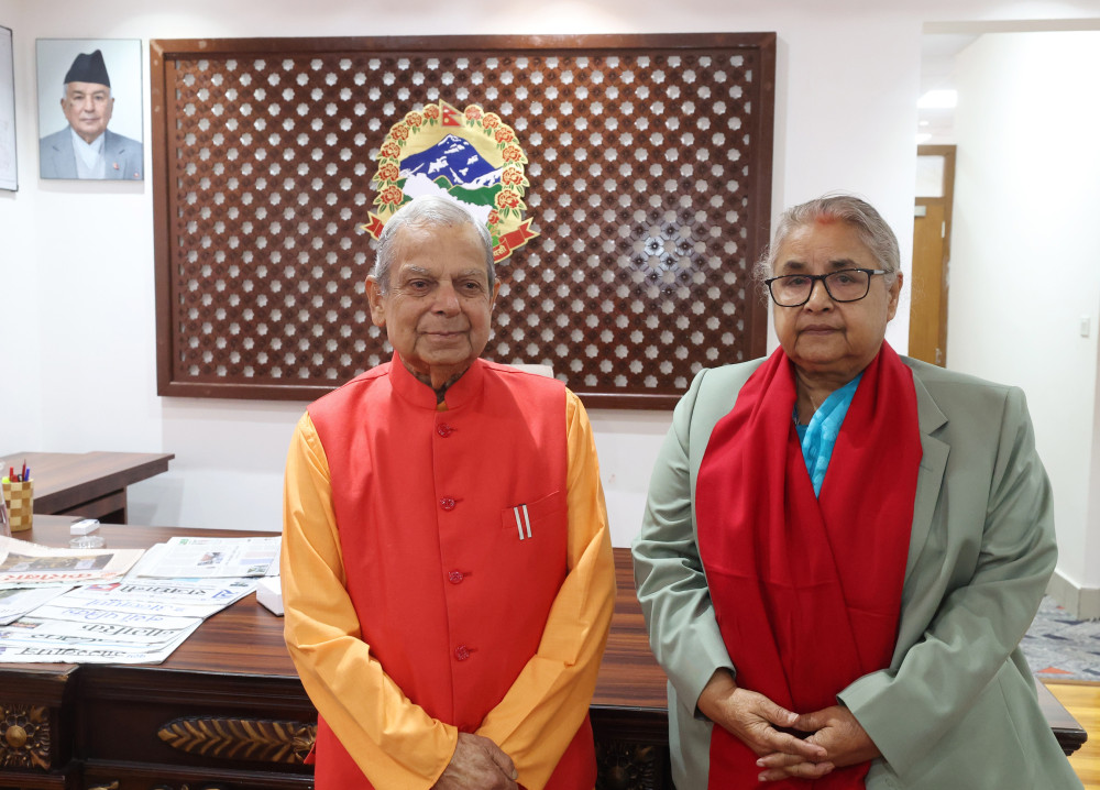 प्रधानमन्त्री कार्कीसँग लोसपा अध्यक्ष ठाकुरको भेट