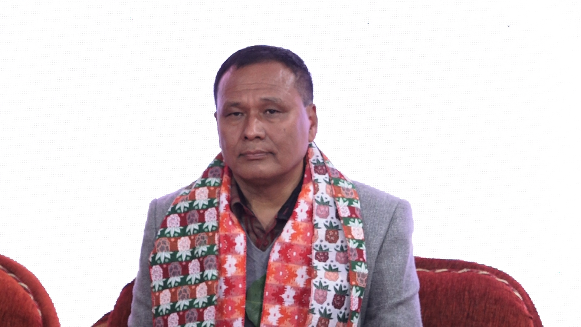 आमसभालाई सम्बोधन गर्न उज्यालो नेपाल पार्टीका अध्यक्ष घिसिङ धनगढीमा