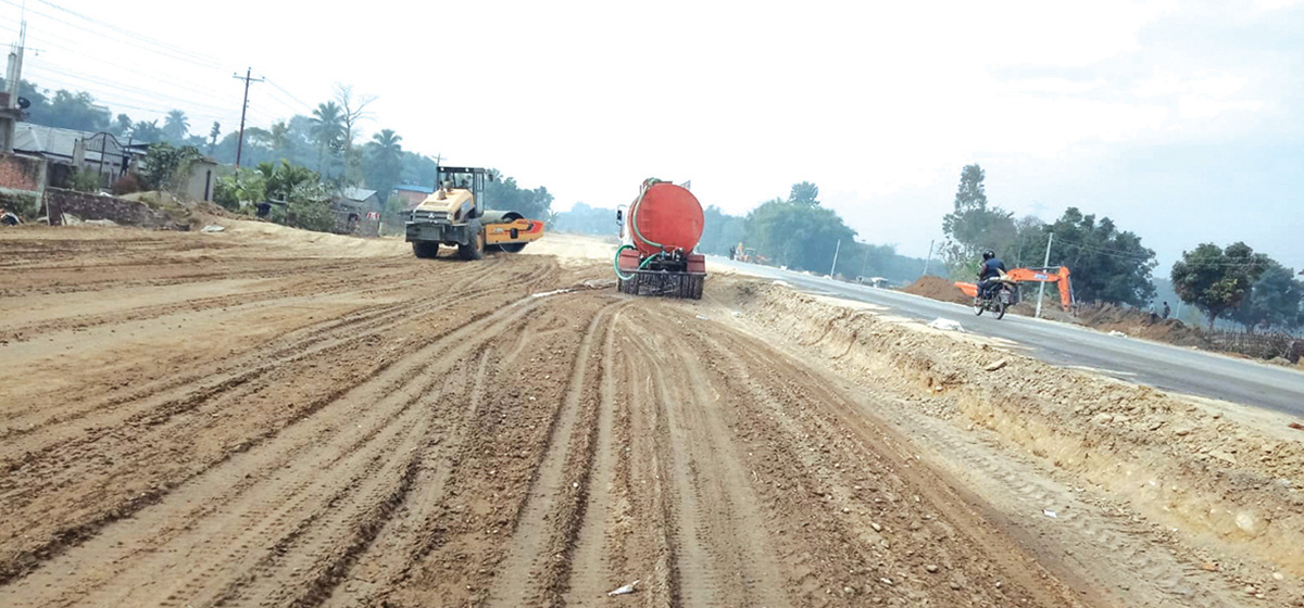 कञ्चनपुर-कमला चार लेन सडकको तेस्रोपटक म्याद थप