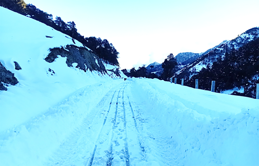 कर्णाली र सुदूरपश्चिम प्रदेशको केही स्थानमा हिमपात र वर्षाको सम्भावना