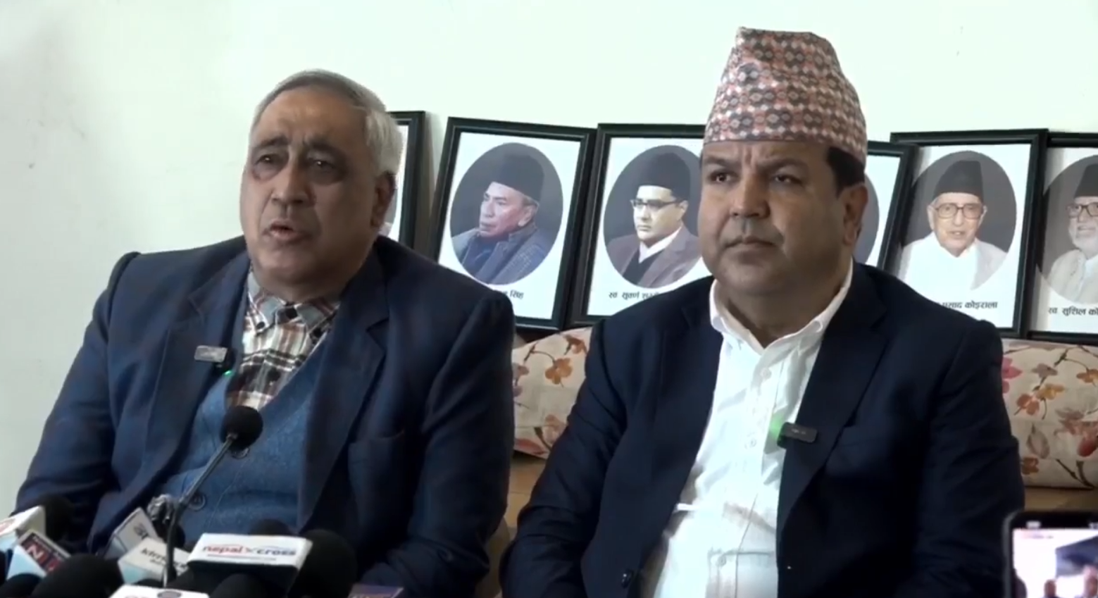 चन्द्र भण्डारी र सुनील शर्मा भन्छन् : पार्टी विभाजन हुन दिंदैनौं